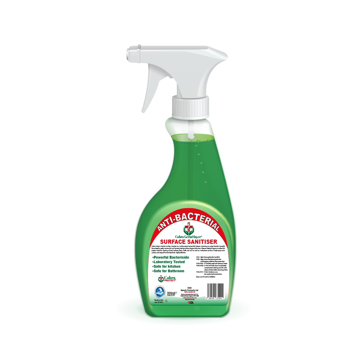 Anti-Bacterial Surface Cleaning