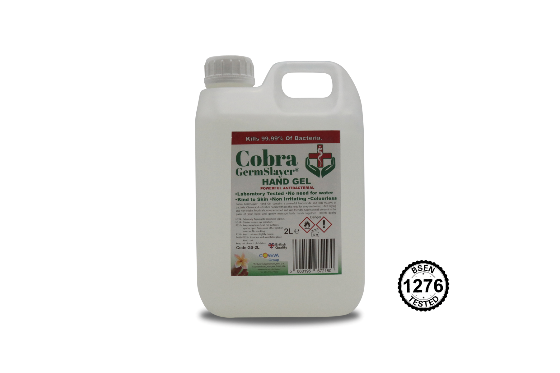 2L Germslayer® Antibacterial Hand Gel Sanitiser