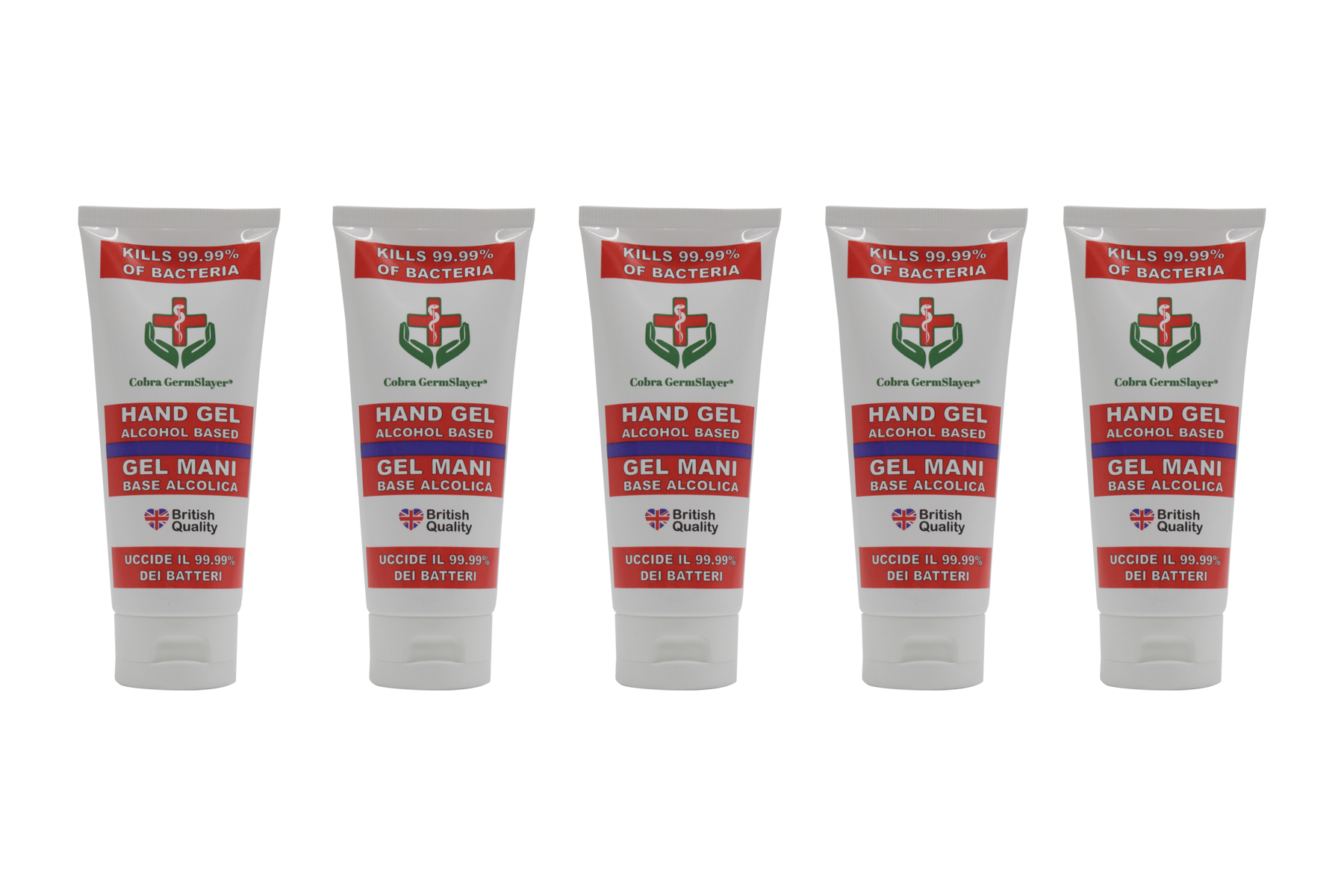 96X100ml Germslayer® Antibacterial Hand Gel Sanitiser