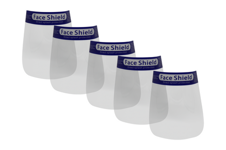 5 x Face Shields