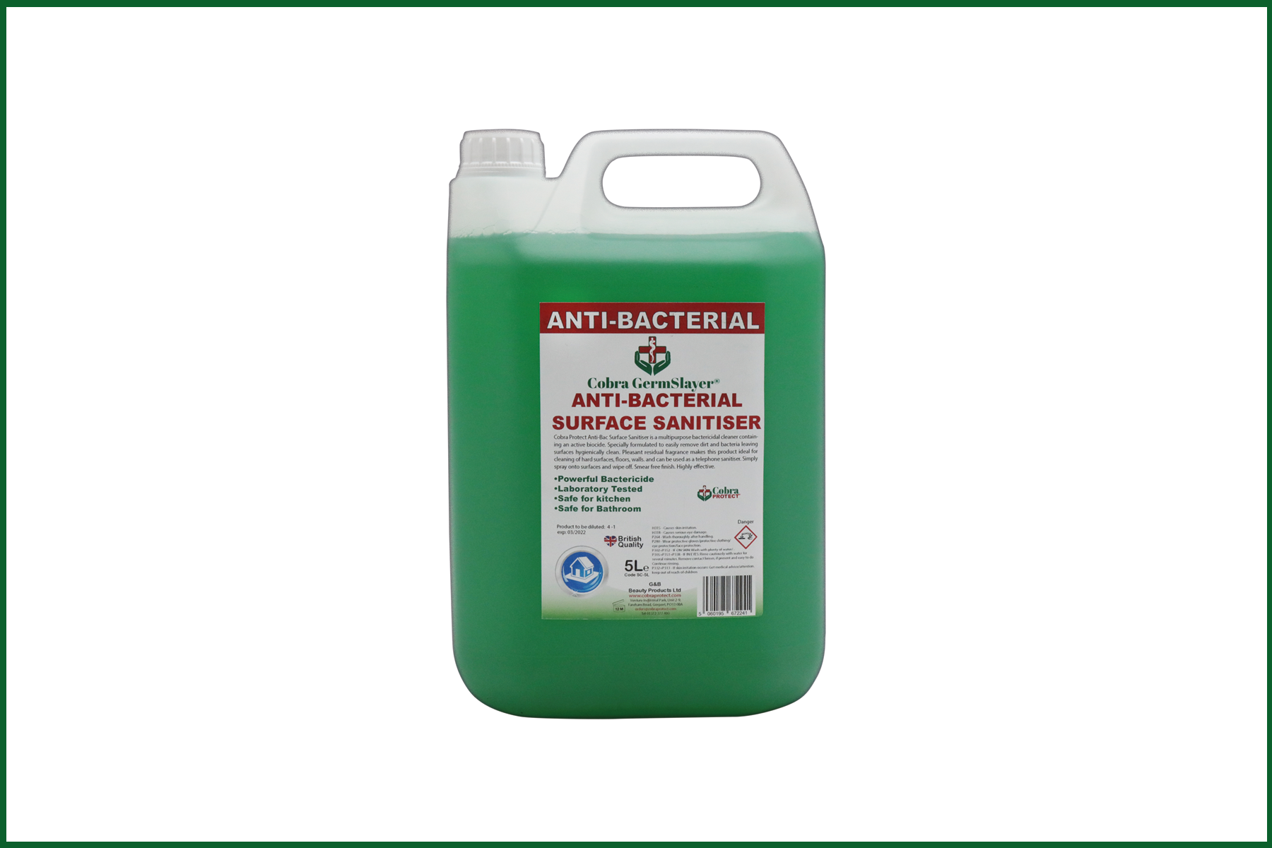 Anti-Bacterial Surface Cleaning