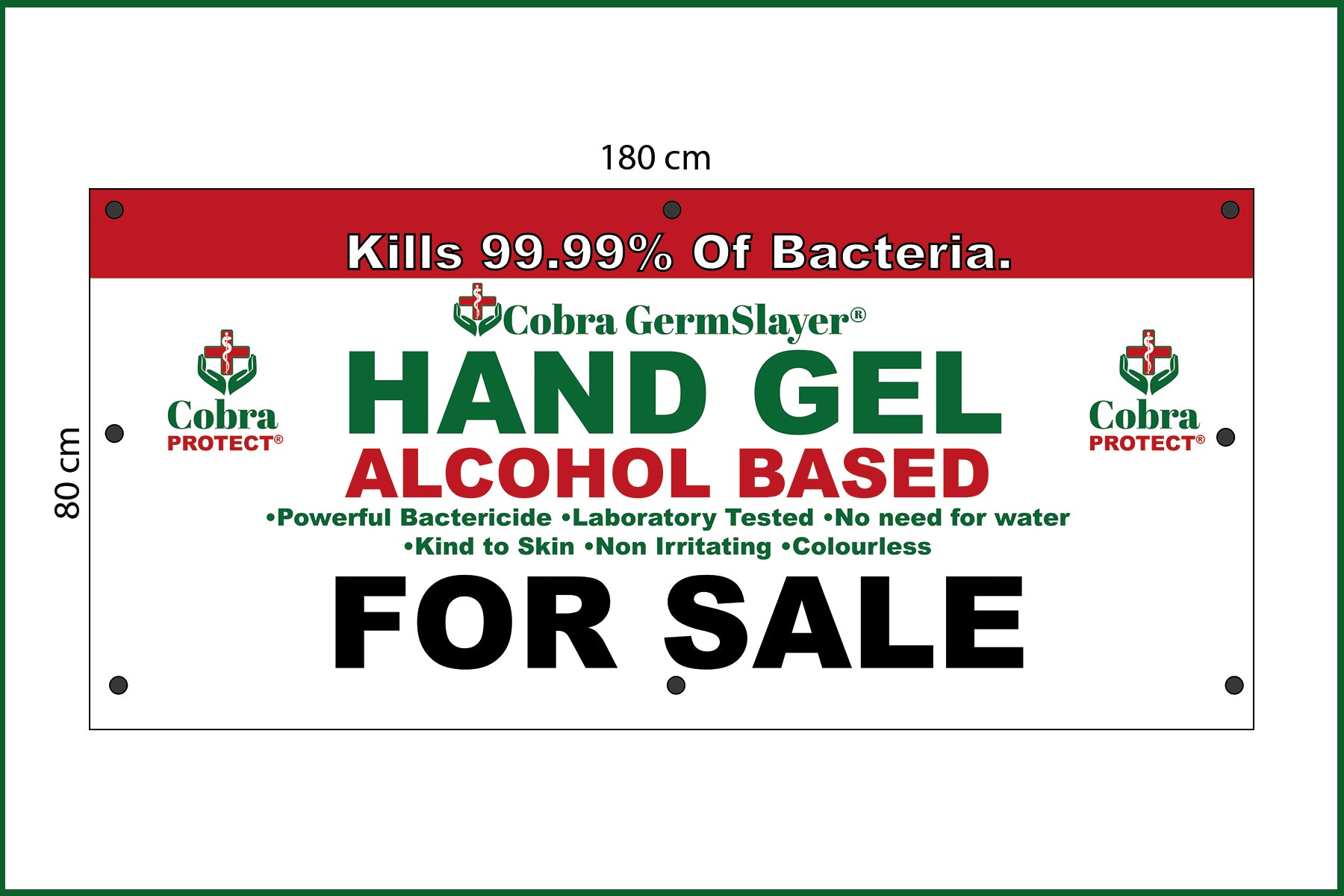 Advertising Banner 180X80cm