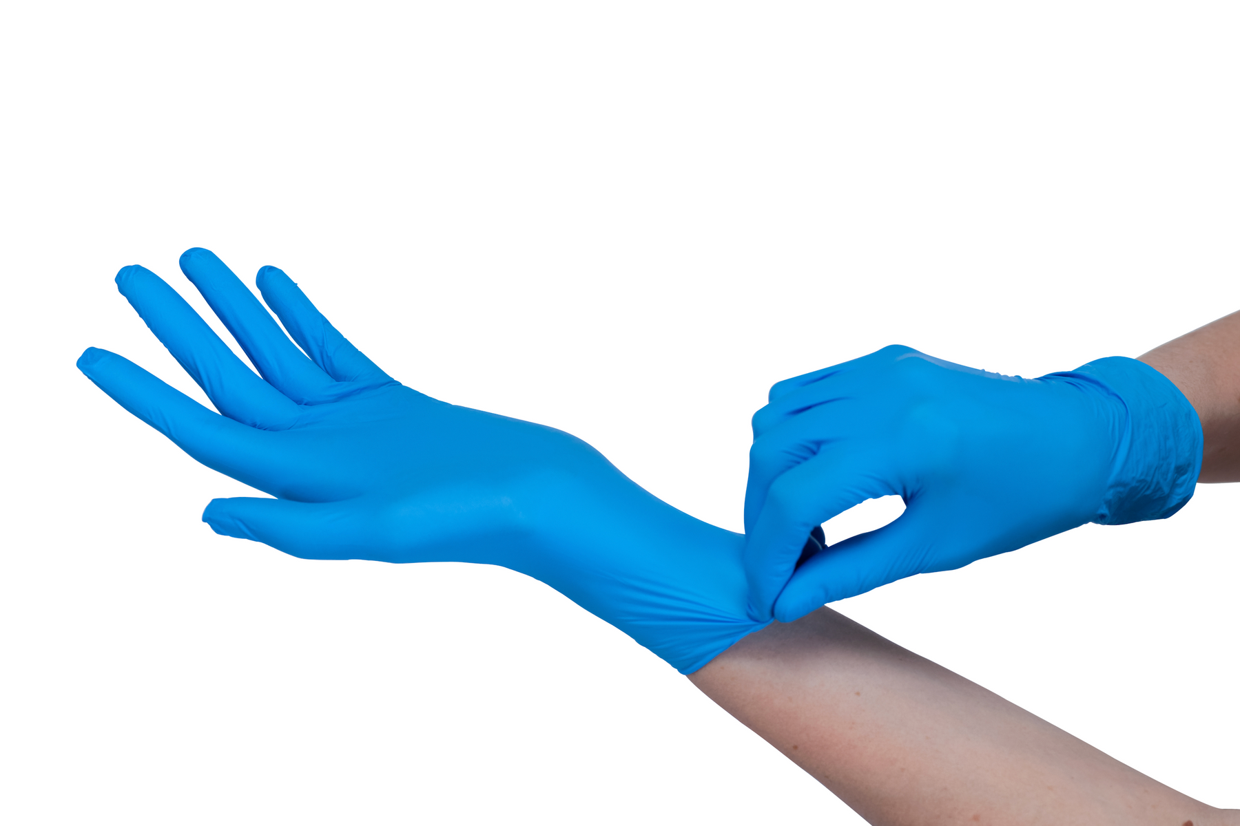 Blue Nitrile Gloves